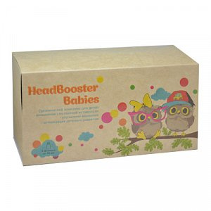 фотография  комплекс для детей "headbooster babies" органический, 75мл*3флакона в каталоге от интернет-магазина ТравыЛечебные.РФ