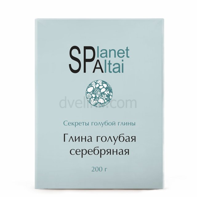 фотография  голубая глина серебряная planet spa altai, 200г													 в каталоге от интернет-магазина ТравыЛечебные.РФ