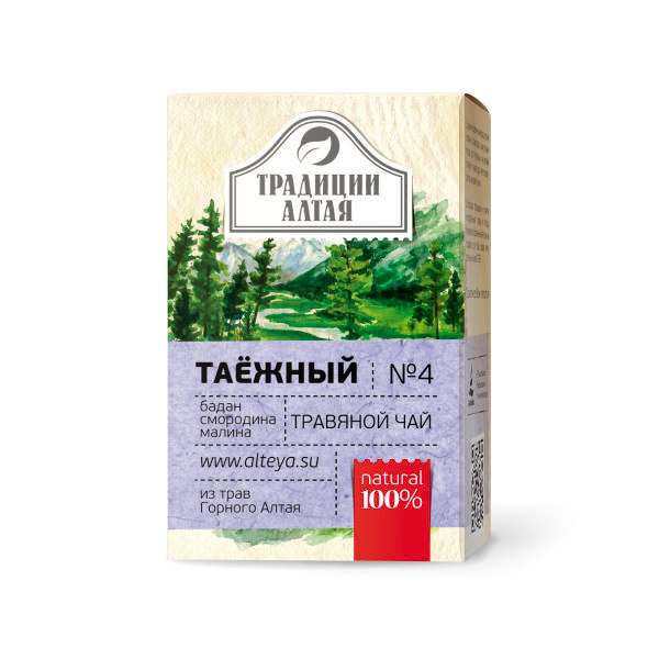 фотография  травяной чай "таёжный", 50г															 в каталоге от интернет-магазина ТравыЛечебные.РФ
