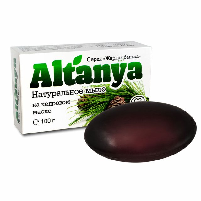 фотография  мыло натуральное "altanya" на кедровом масле, 100г в каталоге от интернет-магазина ТравыЛечебные.РФ