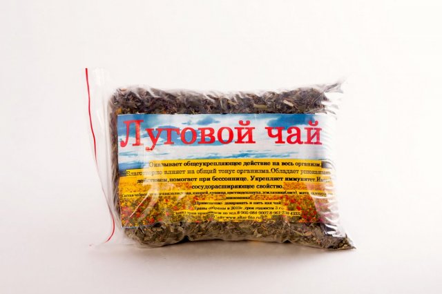 фотография  чайный напиток "луговой" общеукрепляющий, 100г в каталоге от интернет-магазина ТравыЛечебные.РФ