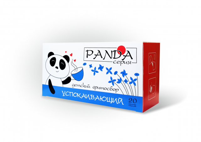 фотография  травяной фитосбор для детей "панда" успокаивающий, 20ф/п в каталоге от интернет-магазина ТравыЛечебные.РФ
