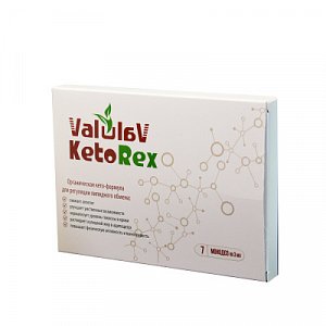 фотография  органическая кето-формула "valulav ketorex" для снижения массы тела, 7 монодоз в каталоге от интернет-магазина ТравыЛечебные.РФ