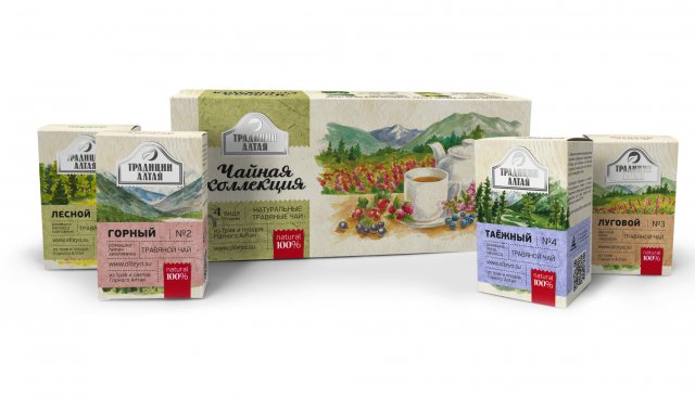 фотография  подарочный набор травяных чаев "ароматы тайги" в каталоге от интернет-магазина ТравыЛечебные.РФ