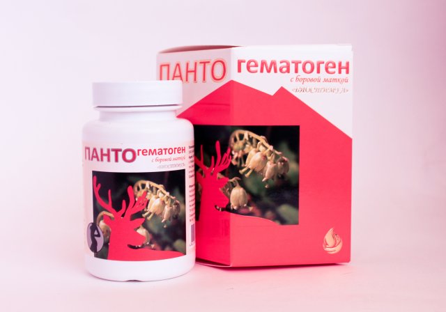 фотография  пантогематоген с боровой маткой "биостимул" для женщин, 60 капсул в каталоге от интернет-магазина ТравыЛечебные.РФ